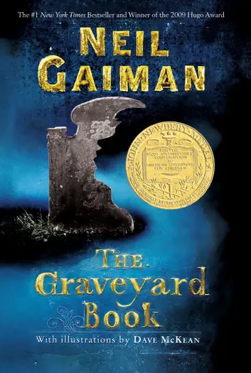 The Graveyard Book cover indigo child