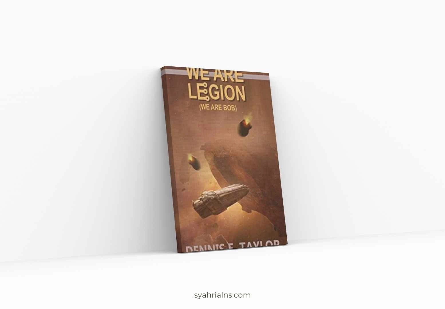 we are legion book cover (one of the books like project hail mary)