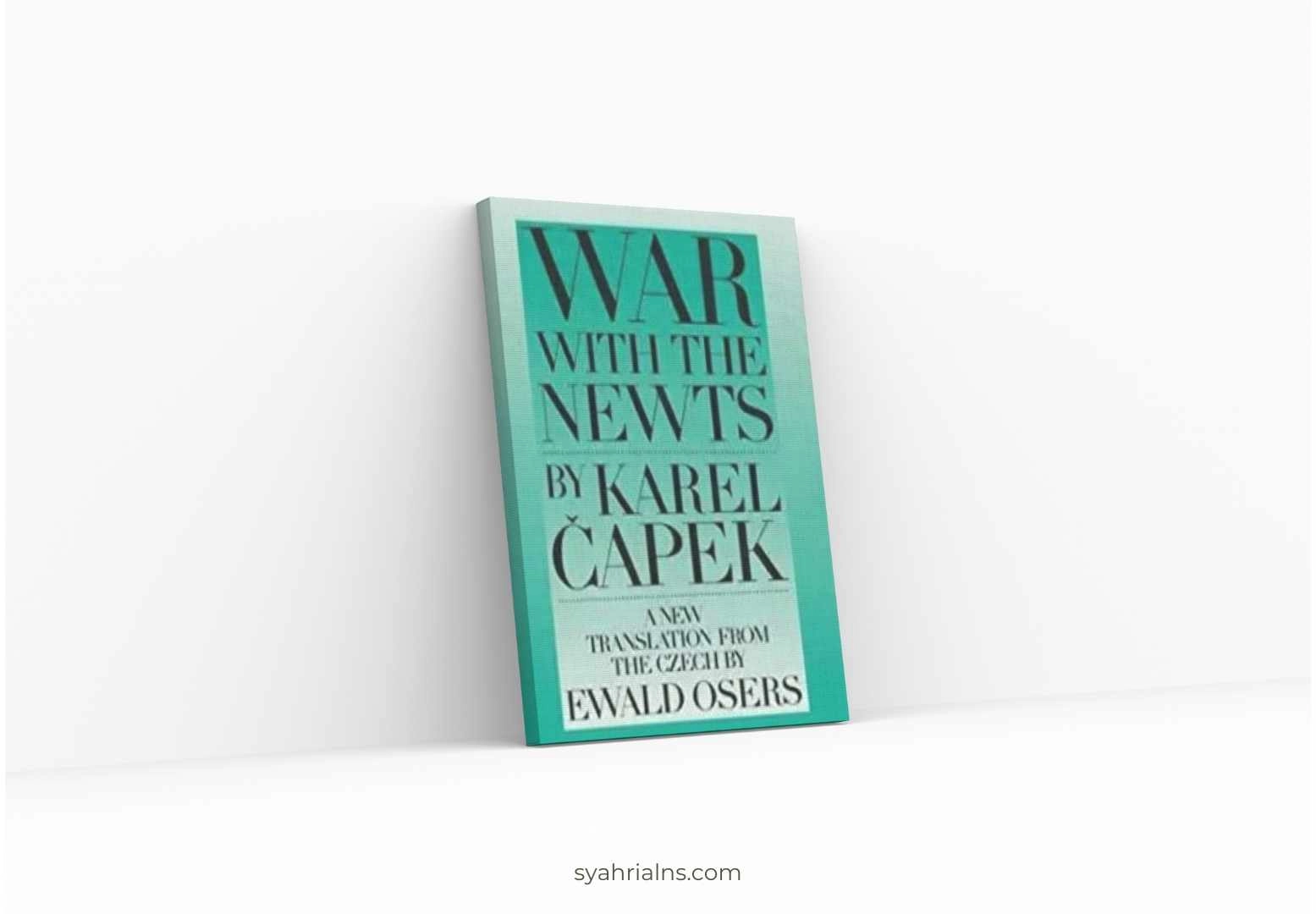 Books Like House of Leaves - War with the Newts by Karel Capek
