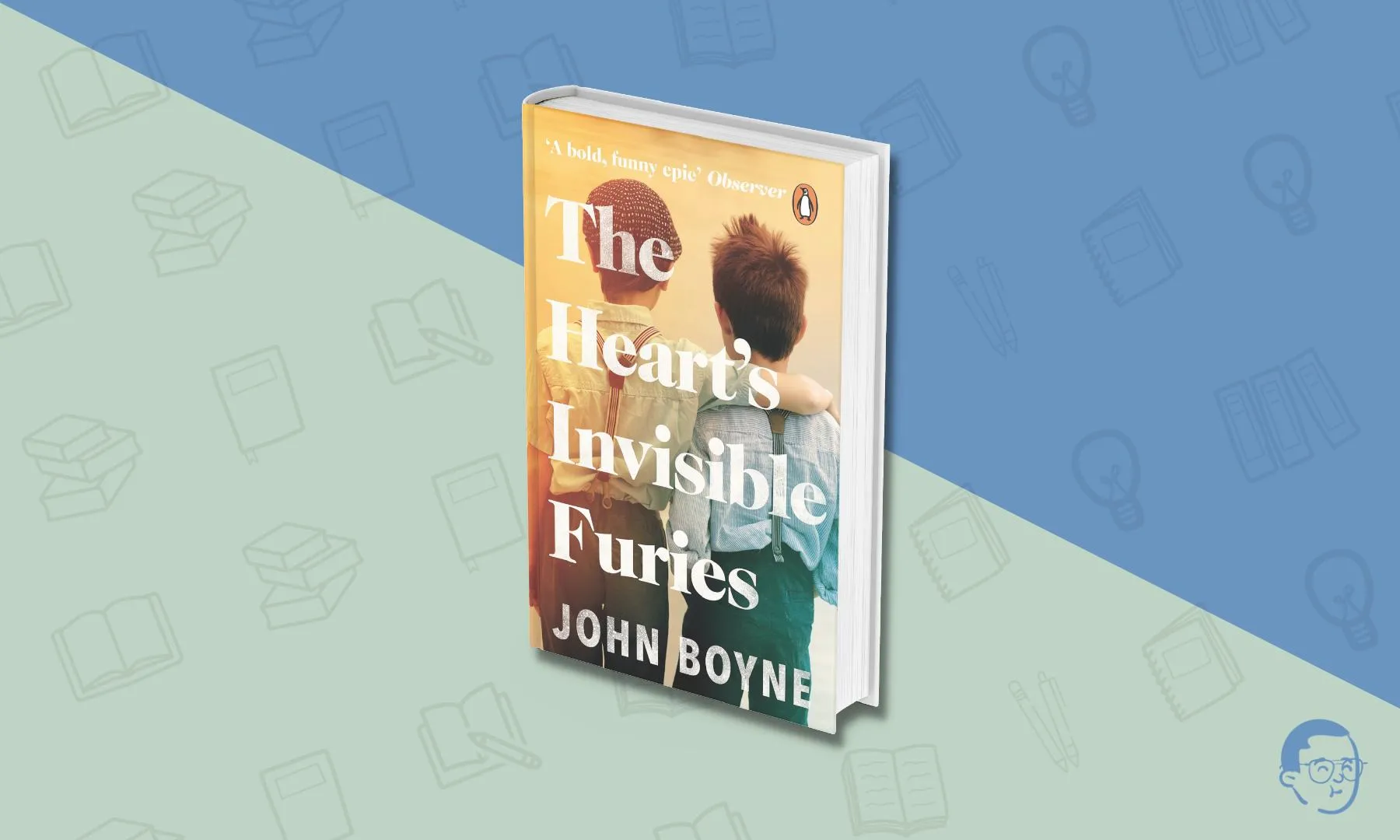 Books Like The Seven Husbands of Evelyn Hugo - The Hearts Invisible Furies by John Boyne